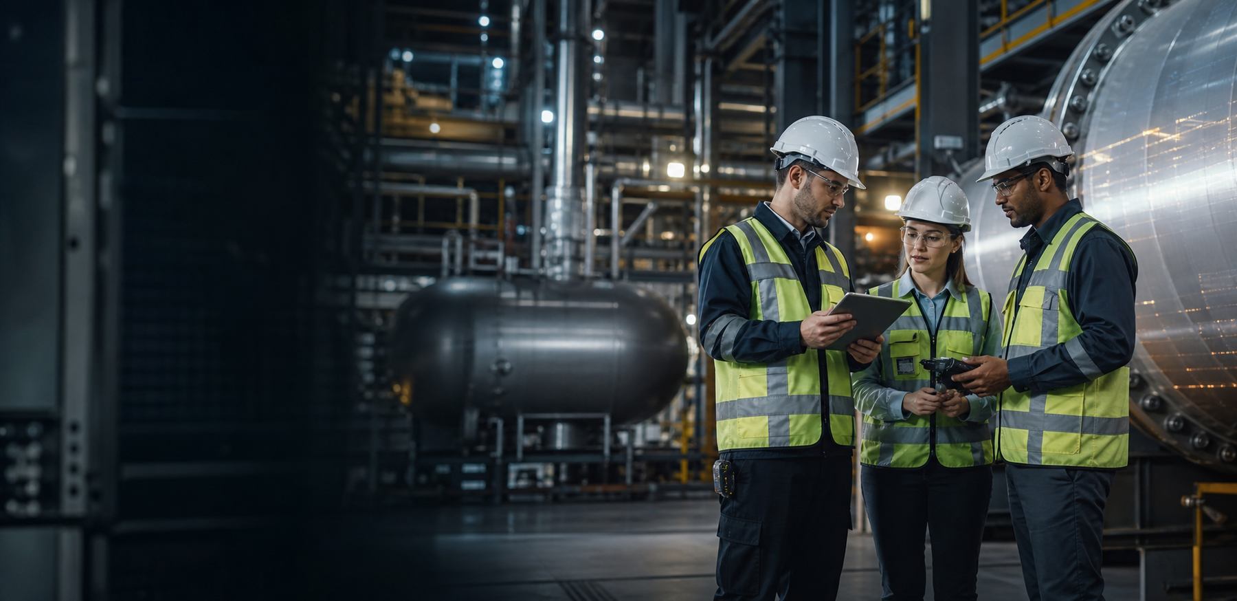 Industrial engineering inspection team